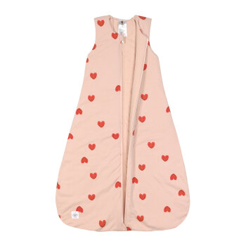 Lässig - Babyschlafsack 2,5 TOG - Herz, Rosa, Gr. 62-68