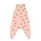 Lässig - Kinder Schlafoverall 2,5 TOG - Herz, Rosa, Gr. 98-104