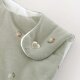 Träumeland - Baby-Ganzjahresschlafsack LIEBMICH Fiore grün Gr. 56/62