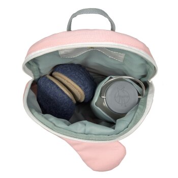 Lässig - Kindergartenrucksack Tiny - Eiswagen, Rosa