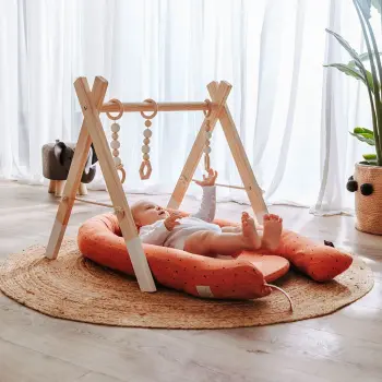 Träumeland - Babynest Home Comfort Moon rost (A)