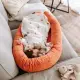 Träumeland - Babynest Home Comfort Moon rost (A)