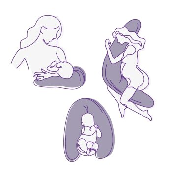 Tr&auml;umeland - Stillkissen elastisch Kuschelhase beige...