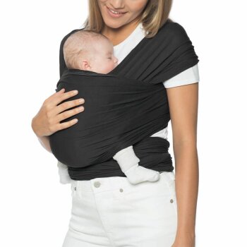 Ergobaby - AURA Tragetuch PURE-BLACK