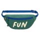 Lässig - Kinder-Bauchtasche Cord Little Gang Fun - Ocean Green, ab 2 Jahren