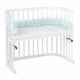 babybay - Nestchenschlange geflochten passend für alle Modelle, aqua