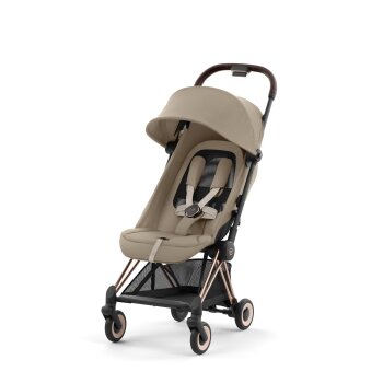 Cybex - Platinum Reisebuggy Coya Cozy beige Rosegold (A)