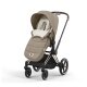 Cybex - Platinum Winter-Fußsack (TOG 5) für PRIAM, MIOS, COYA Cozy beige (A)