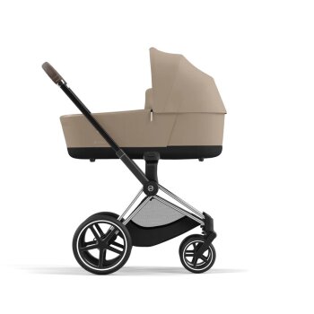 CYBEX - Platinum e-PRIAM 2.0 inkl. Hardparts mit Seatpack und Lux Carry Cot (COZY-BEIGE)