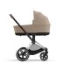 Cybex - Platinum e-PRIAM 2.0 Kombikinderwagen Cozy Beige