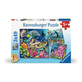 Ravensburger - Puzzle - 3 x 49 Teile - ab 5 Jahre -...