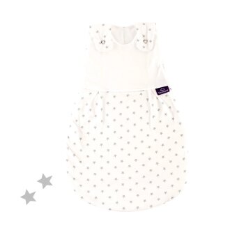Träumeland - Baby-Ganzjahresschlafsack (TOG 2,5) LIEBMICH Sternchen grau Gr. 110