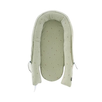 Träumeland - Babynest Home Premium Fiore grün (A)