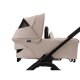 BUGABOO - Dragonfly Kinderwagen mit Liegewanne und Sitz BLACK / DESERT-TAUPE