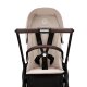 BUGABOO - Dragonfly Kinderwagen mit Liegewanne und Sitz BLACK / DESERT-TAUPE