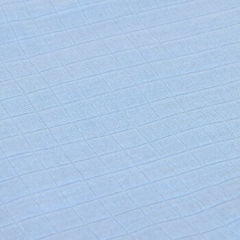 Lässig - Mulltücher (3 Stk) 85 x 85 cm - Bio-Baumwolle Happy Rascals, Himmelblau (2)