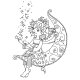 Coppenrath - Prinzessin Lillifee - Malblock mit Glitzerstickern (A)