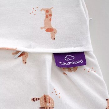 Träumeland - Babyschlafsack LIEBMICH 3-tlg. Cats & Dogs Gr. 50/56 (A)