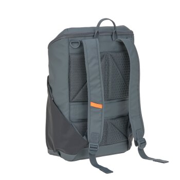 Lässig - Wickelrucksack reflektierend - Slender Up Backpack, Anthrazit