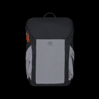 Lässig - Wickelrucksack reflektierend - Slender Up Backpack, Anthrazit