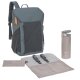 Lässig - Wickelrucksack reflektierend - Slender Up Backpack, Anthrazit