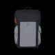 Lässig - Wickelrucksack reflektierend - Slender Up Backpack, Anthrazit