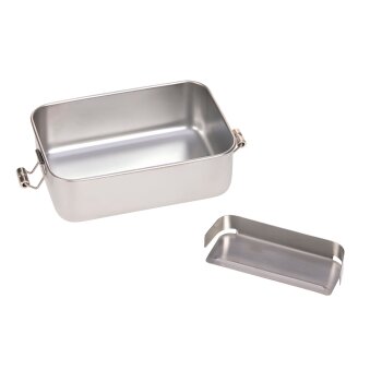 Lässig - Lunchbox Stainless Steel Bamboo Nature (2)