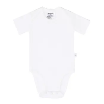 Lässig - Baby Body Kurzarm - gerippt, Milky, Gr....