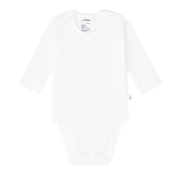 Lässig - Baby Body Langarm - gerippt, Milky, Gr....
