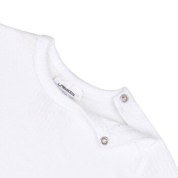 Lässig - Baby-Langarmshirt gerippt - Milky, Gr. 74-80