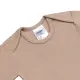 Lässig - Baby Body Langarm - gerippt, Hellbraun, Gr. 86-92 (2)