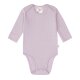 Lässig - Baby Body Langarm - gerippt, Lila, Gr. 86-92 (2)