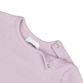 Lässig - Baby Langarmshirt gerippt - Lila, Gr. 50-56