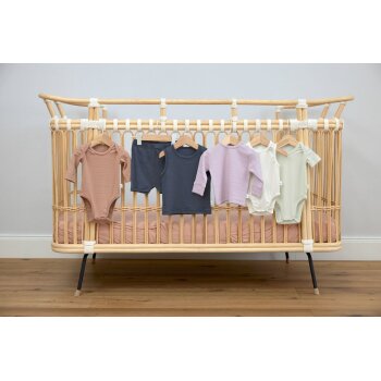 Lässig - Baby-Langarmshirt - Gerippt, Lila, Gr. 62-68