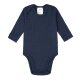 Lässig - Baby Body Langarm - gerippt, Blau, Gr. 86-92 (2)