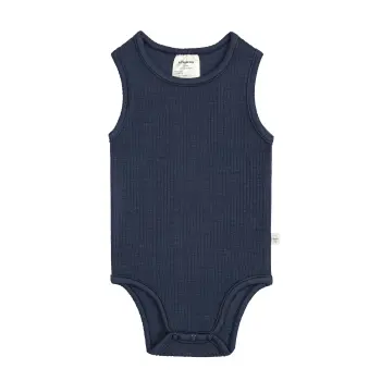 Lässig - Baby Body - Ärmellos gerippt, Blau,...