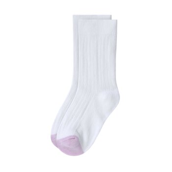 Lässig - Kinder Socken 5er Set, Little Gang - Lila, Weiß, Gr. 23-26 (A)