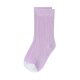Lässig - Kinder Socken 5er Set, Little Gang - Lila, Weiß, Gr. 23-26 (A)