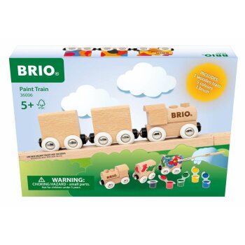 BRIO - Holzzug zum Anmalen