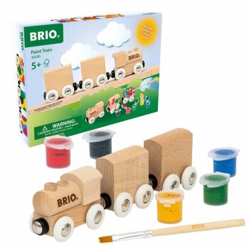 BRIO - Holzzug zum Anmalen