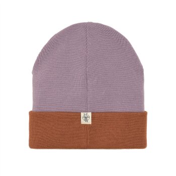 Lässig - Beanie-Mütze Little Gang - Merino-Wolle, Free Karamell, 1-3 Jahre