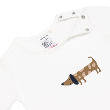 Lässig - Kinder Pyjama lang - Bio-Baumwolle, Hund...