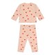 Lässig - Kinder Pyjama lang - Herzen Rosa, Gr. 74/80
