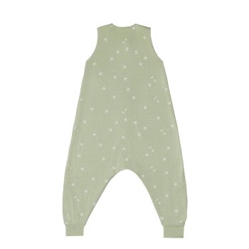 Lässig - Kinder Schlafoverall 0,5 TOG - Leaves Olive, Gr. 110/116