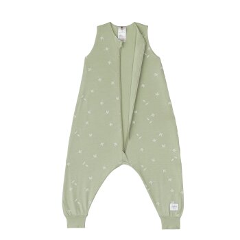Lässig - Kinder Schlafoverall 0,5 TOG - Leaves Olive, Gr. 110/116