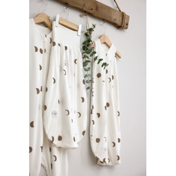 Lässig - Baby Sommerschlafsack 0,5 TOG - Mond, Milky, Gr. 74/80