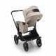 BUGABOO - Donkey 5 Mono Kinderwagen mit Liegewanne und Sitz CORE (SCHWARZ / DESERT-TAUPE)