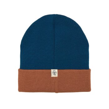 Lässig - Kinder Beanie Mütze Little Gang - Run Braun, Gr. 48-52