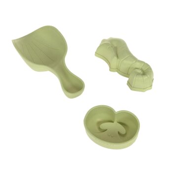 Lässig - Sandspielzeug 5er Set - Water Friends, Oliv, ab 18 Monaten