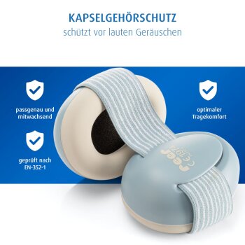 reer - SilentGuard Baby Kapselgehörschutz himmelblau (4)